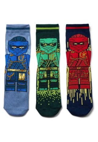 LEGO® NINJAGO® Strømper – LWAGAN 108 - 3-PACK SOCKS -LEGO®