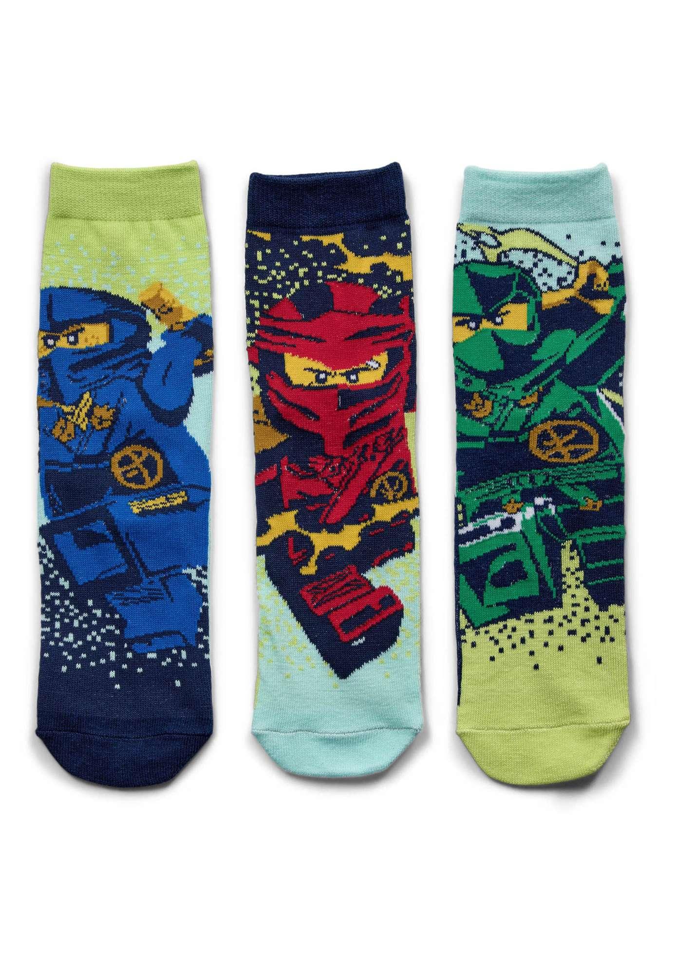 LEGO® NINJAGO® Strømper – LWAGAN 310 - 3-PACK -LEGO®