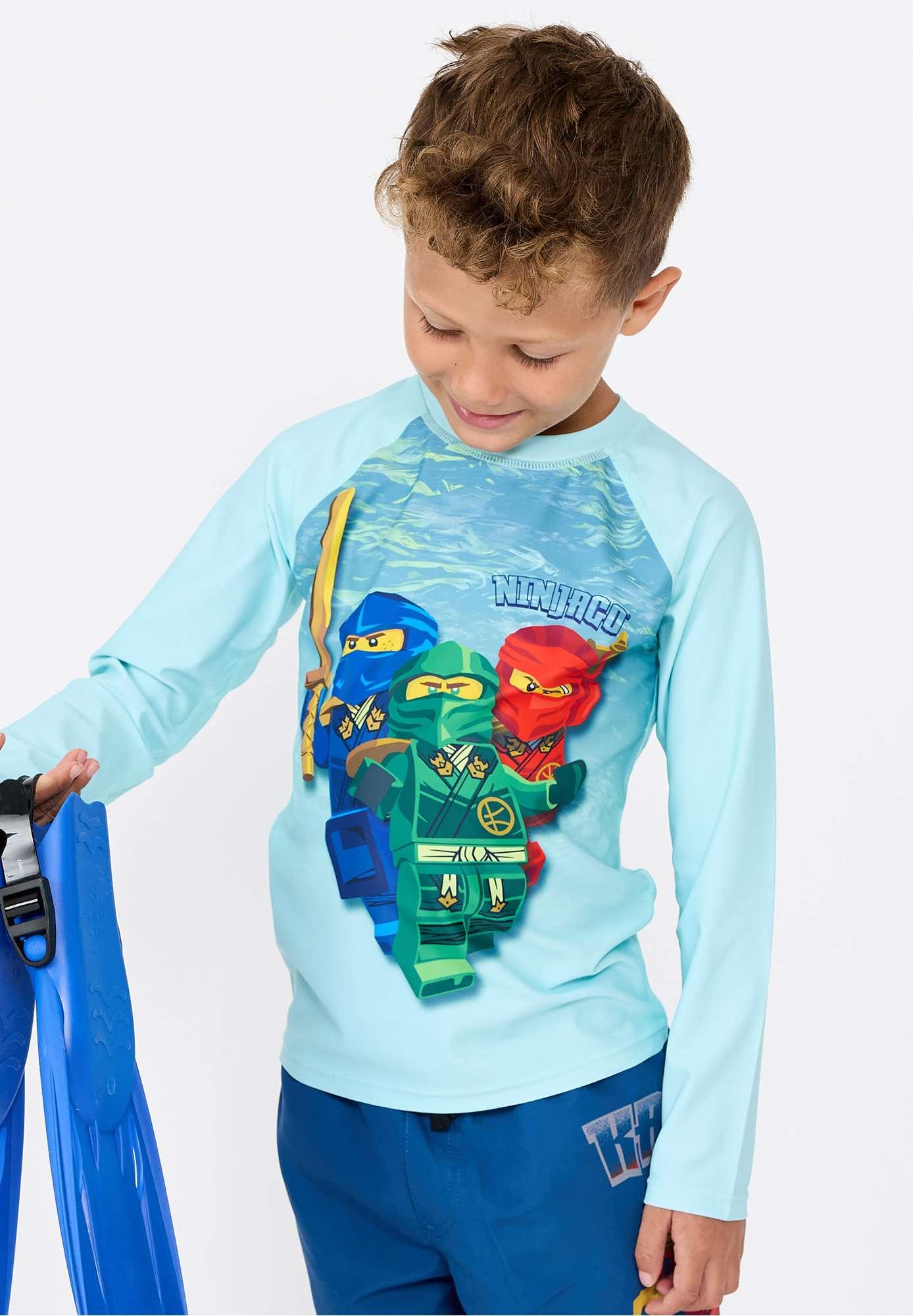 LEGO® NINJAGO® Svømme T-shirt L/Æ – LWAGAN 300 -LEGO®