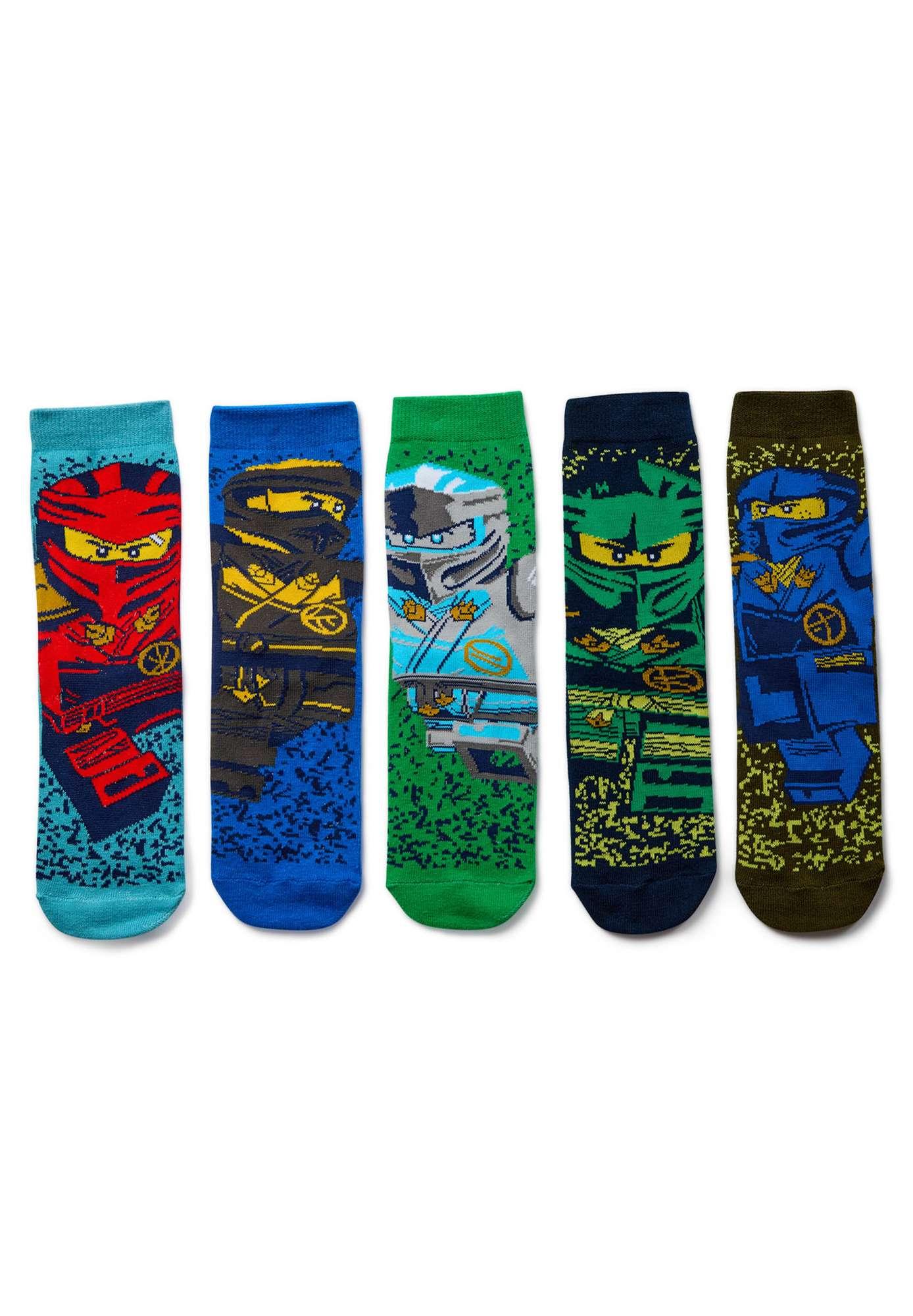 LEGO® NINJAGO® Strømper – LWAGAN 609 5-PACK -LEGO®