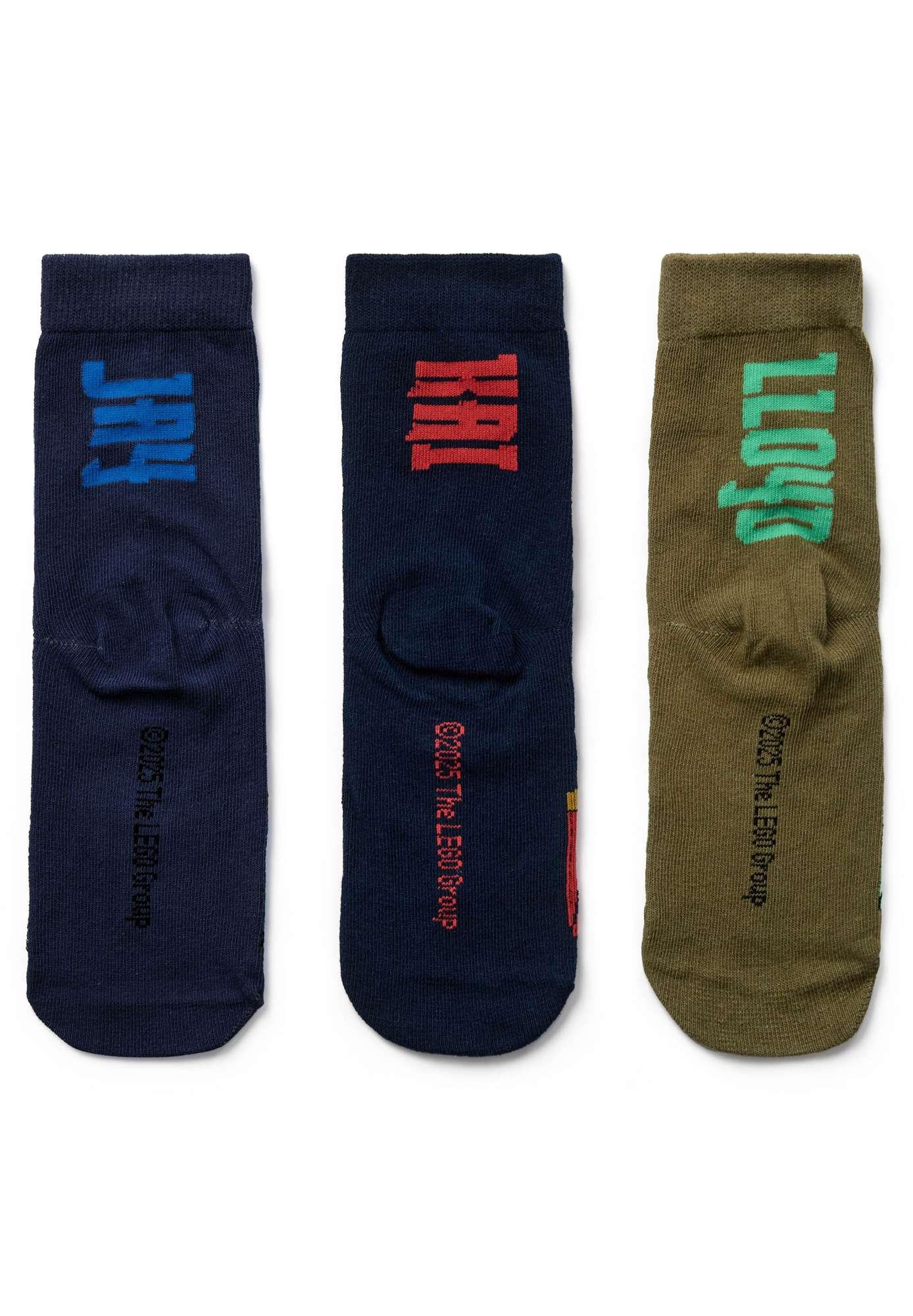 LEGO® 3-pak strømper - LWAIKO 103 -LEGO®