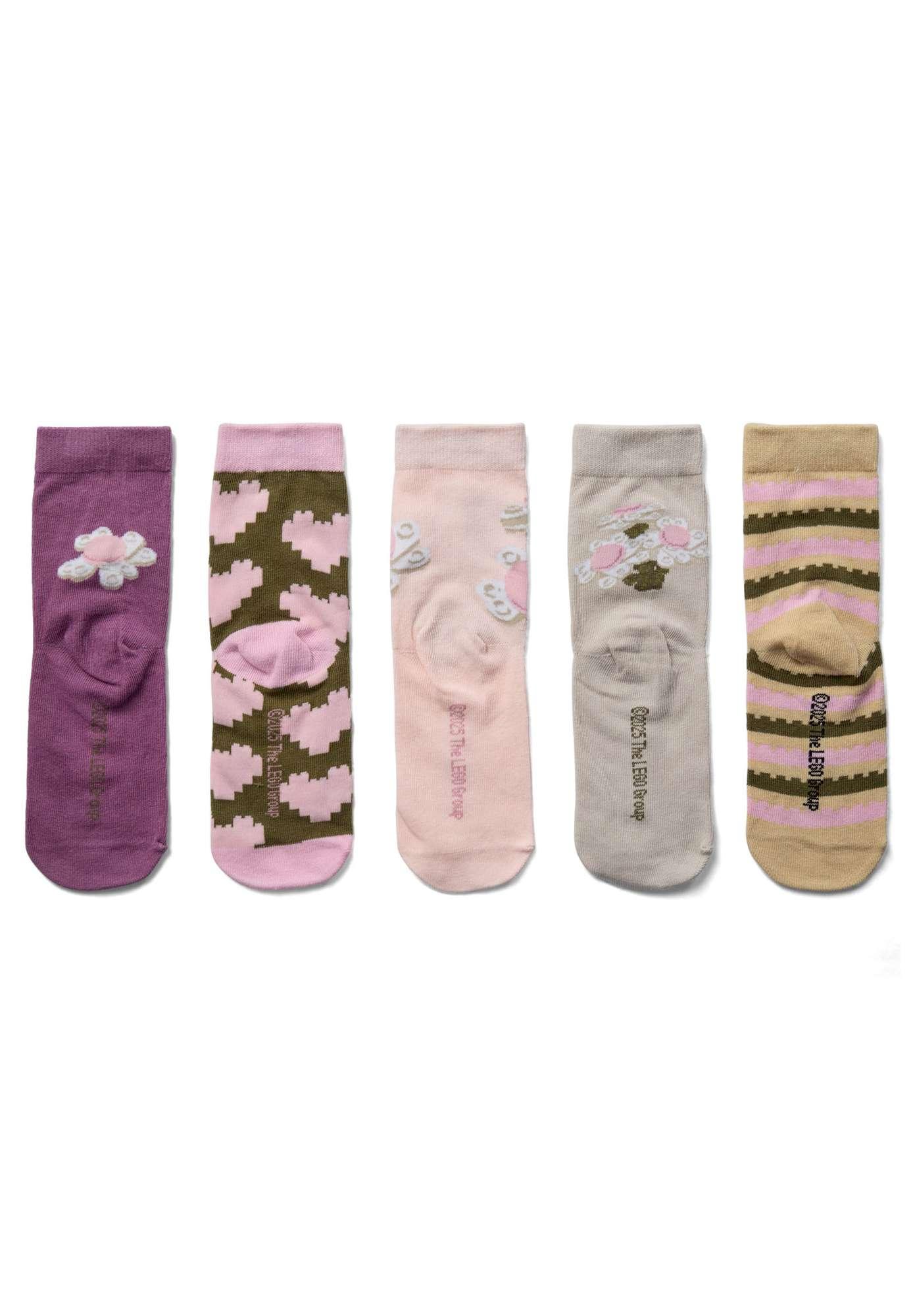 LEGO® 5-pak strømper - LWAYO 102 -LEGO®