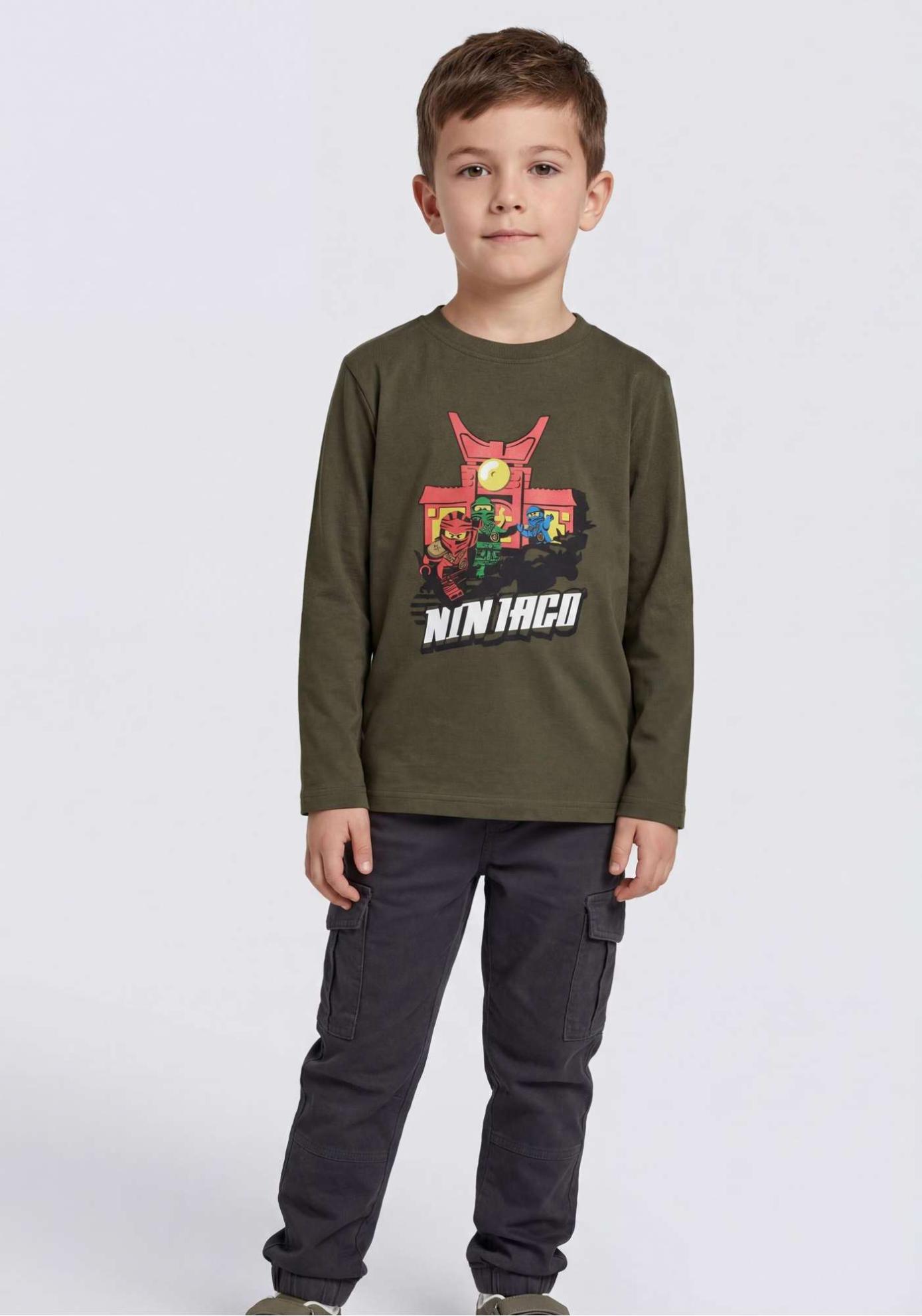 LEGO® NINJAGO® T-shirt langærmet - LWTAFFY 604 -LEGO®