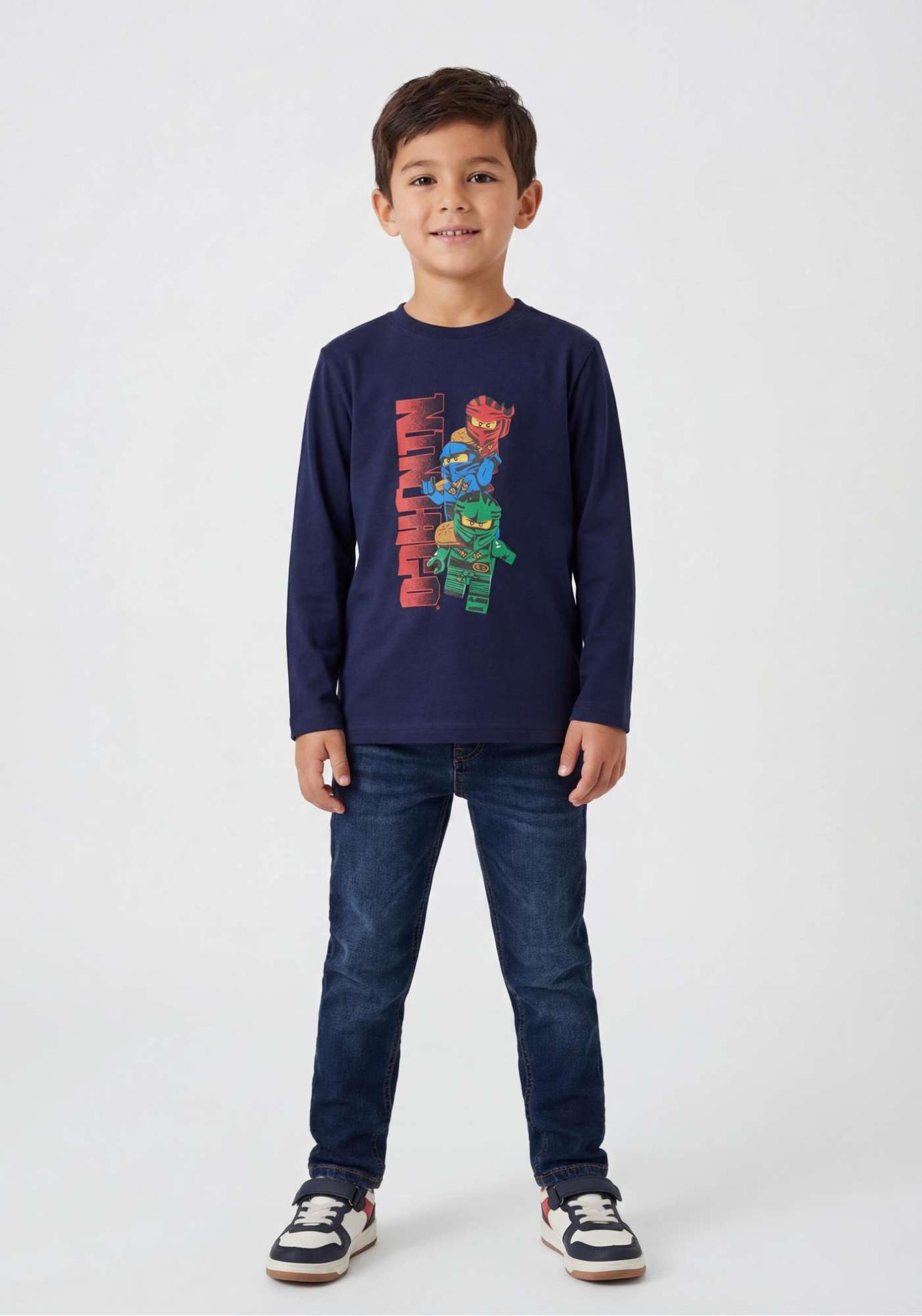 LEGO® NINJAGO® T-shirt langærmet - LWTAFFY 603 -LEGO®