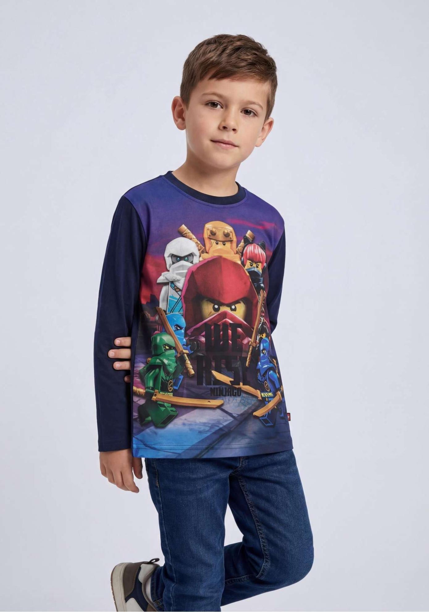 LEGO® NINJAGO® T-shirt langærmet - LWTAFFY 613 -LEGO®