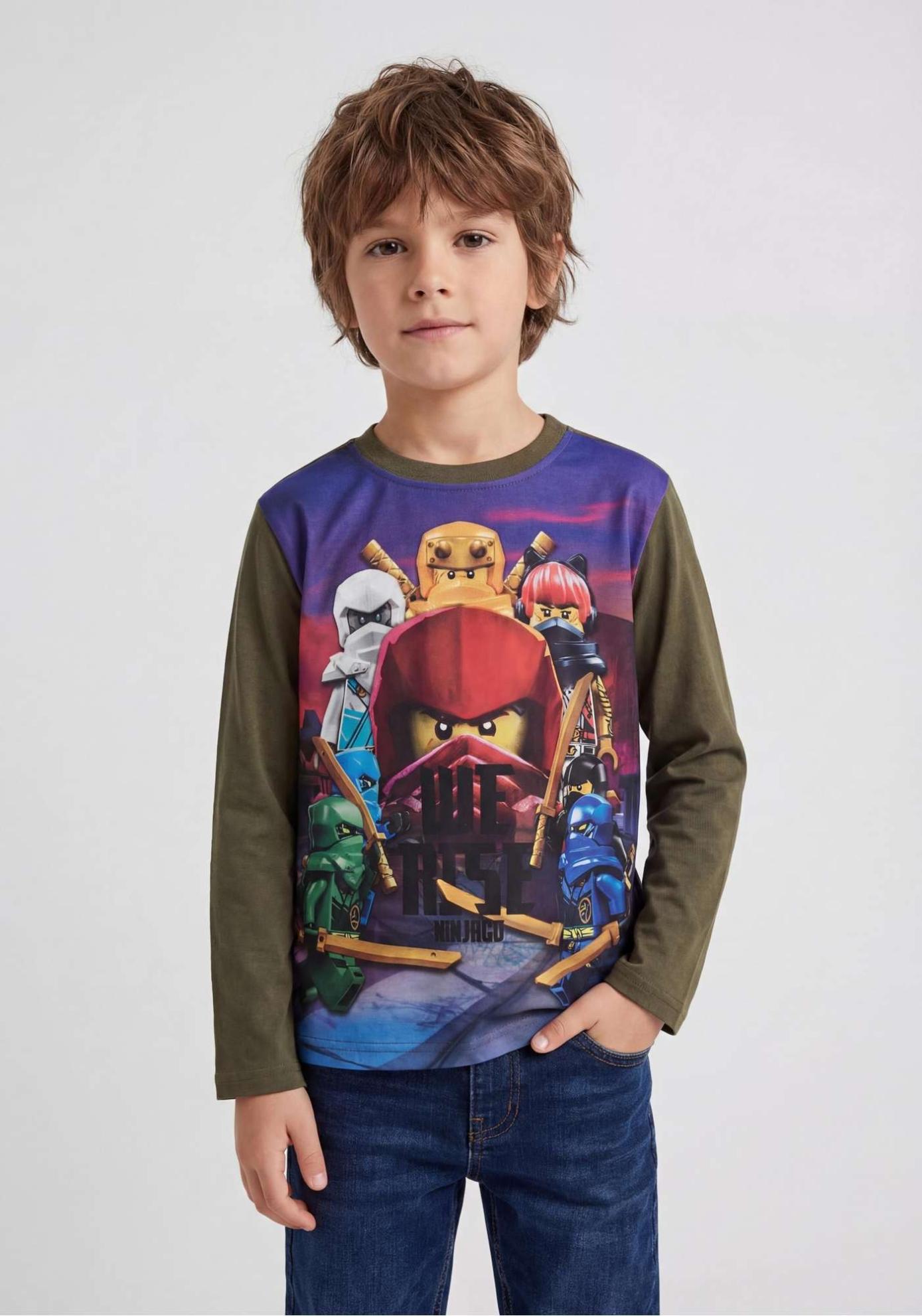 LEGO® NINJAGO® T-shirt langærmet - LWTAFFY 613 -LEGO®