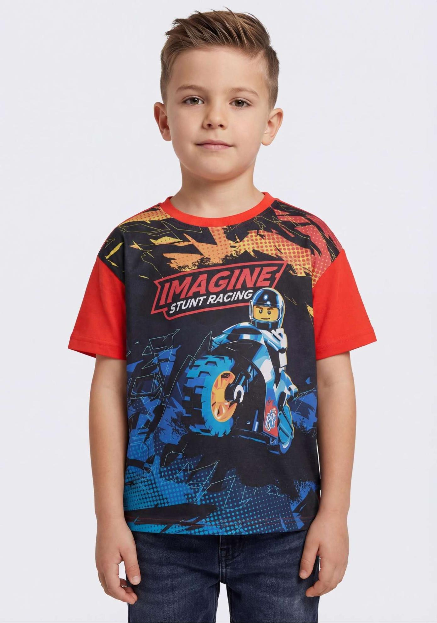 LEGO® CITY T-shirt kortærmet - LWTAFFY 614 -LEGO®