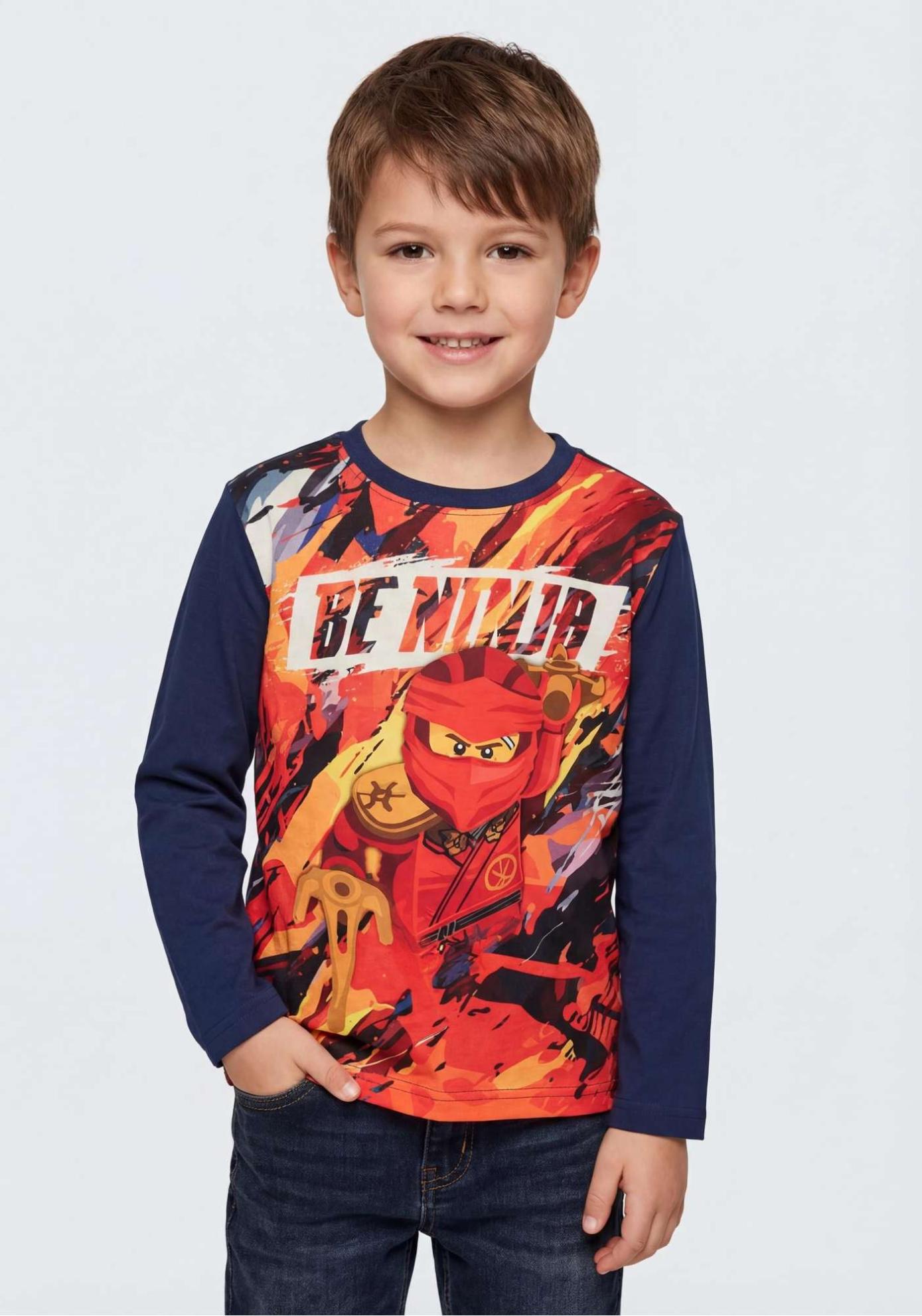 LEGO® NINJAGO® T-shirt langærmet - LWTAFFY 702 -LEGO®