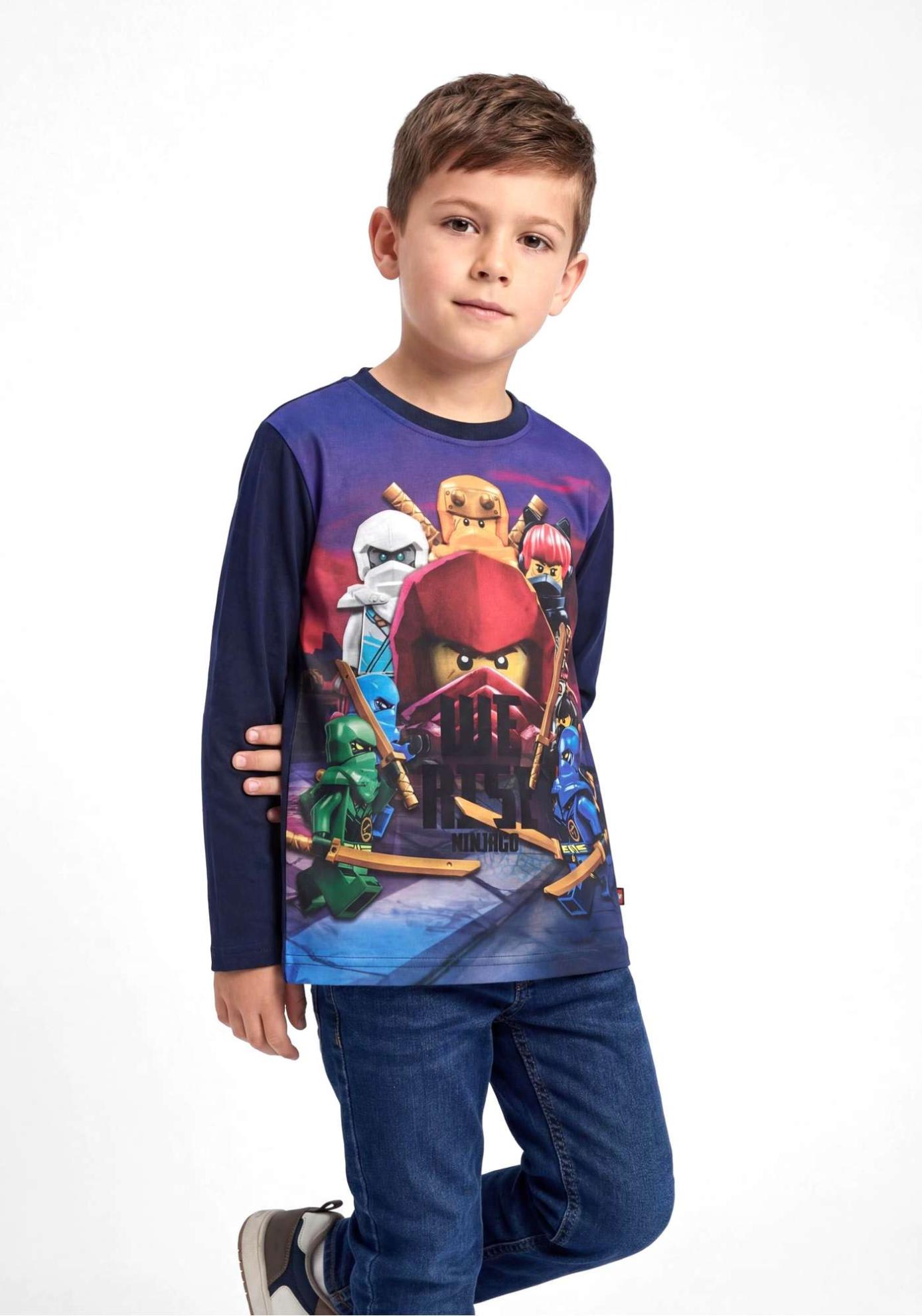 LEGO® NINJAGO® T-shirt langærmet - LWTAFFY 613 -LEGO®