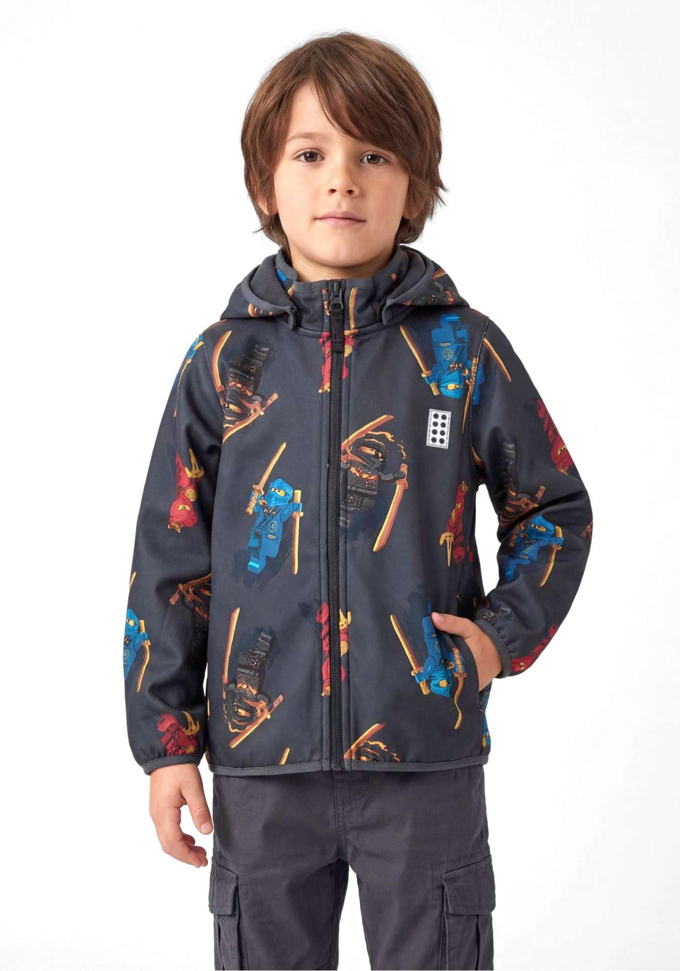LEGO® NINJAGO® Softshelljakke - LWSAKU 602 -LEGO®