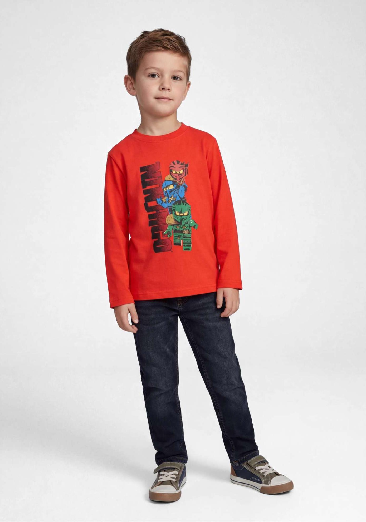 LEGO® NINJAGO® T-shirt langærmet - LWTAFFY 603 -LEGO®