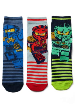 LEGO® NINJAGO® 3-pak strømper - LWAIKO 316 -LEGO®