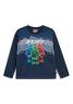 LEGO® NINJAGO® langærmet T-shirt LWTAJ 611 - Mørk Navy