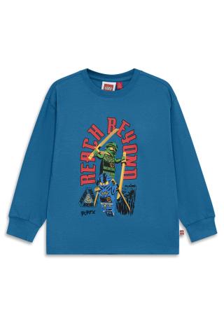 LEGO® NINJAGO® langærmet T-shirt LWTAJ 608 - Dyb blå