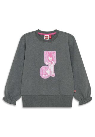 LEGO® Friends sweatshirt LWSIA 600 - Mørkegrå melange