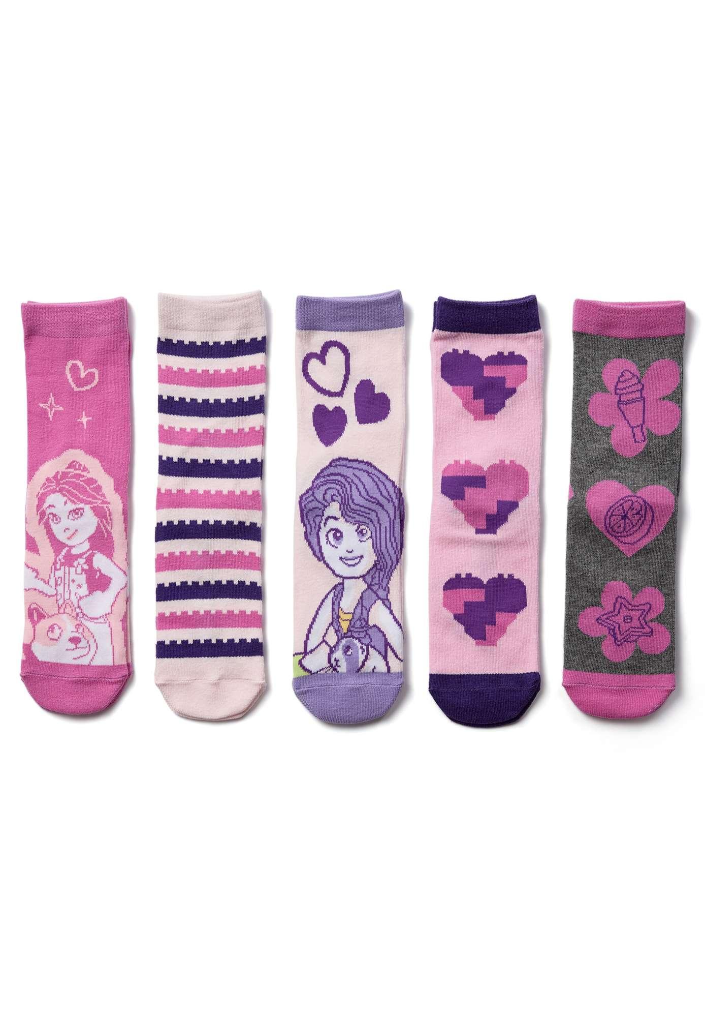 LEGO® Friends 5-pak strømper LWAYO 602 -LEGO®