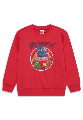 LEGO® NINJAGO® sweatshirt LWSIAN 606 - Rød