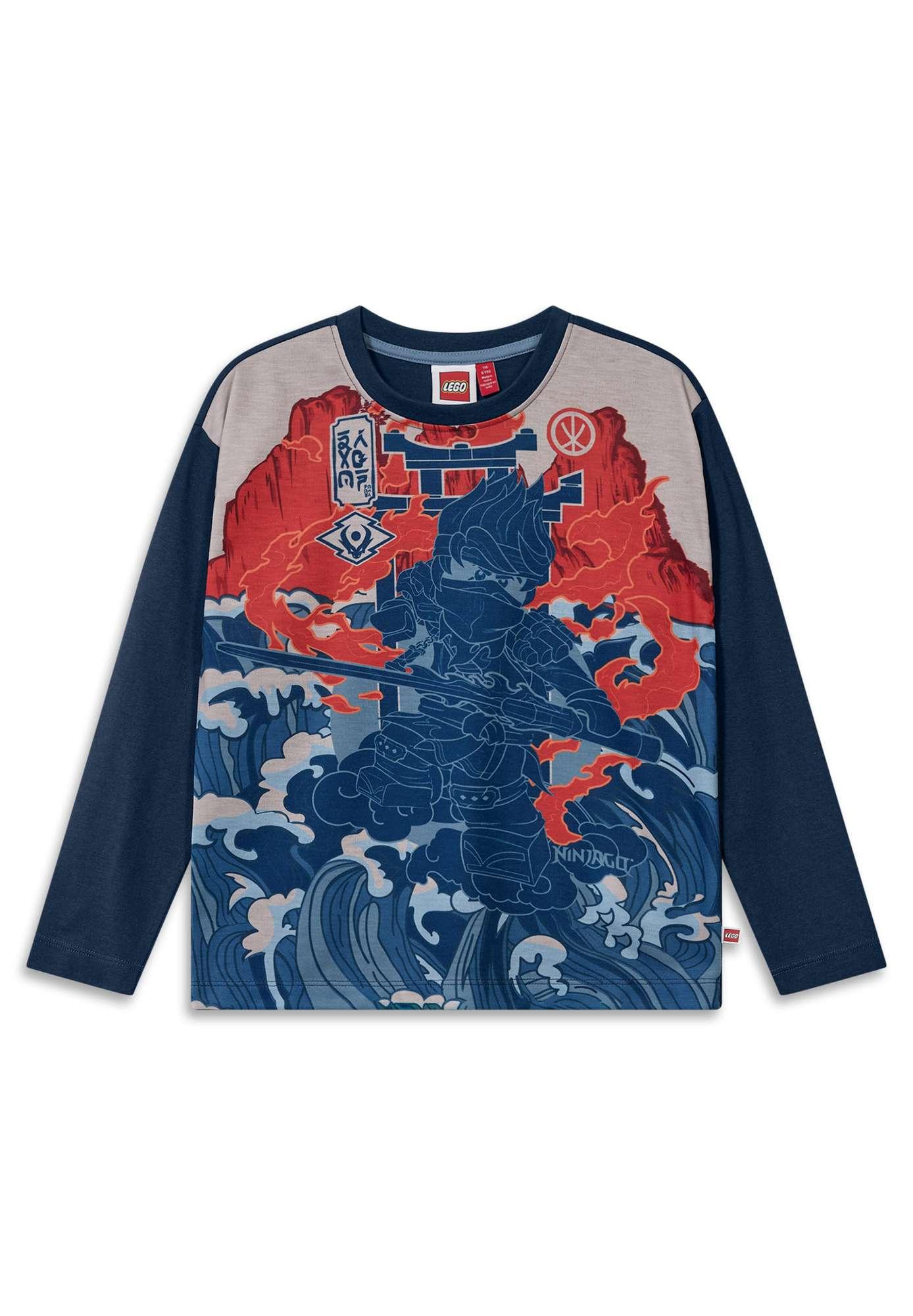 LEGO® NINJAGO® langærmet T-shirt LWTAJ 718 -LEGO®