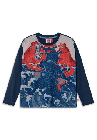 LEGO® NINJAGO® langærmet T-shirt LWTAJ 718 - Mørk Navy
