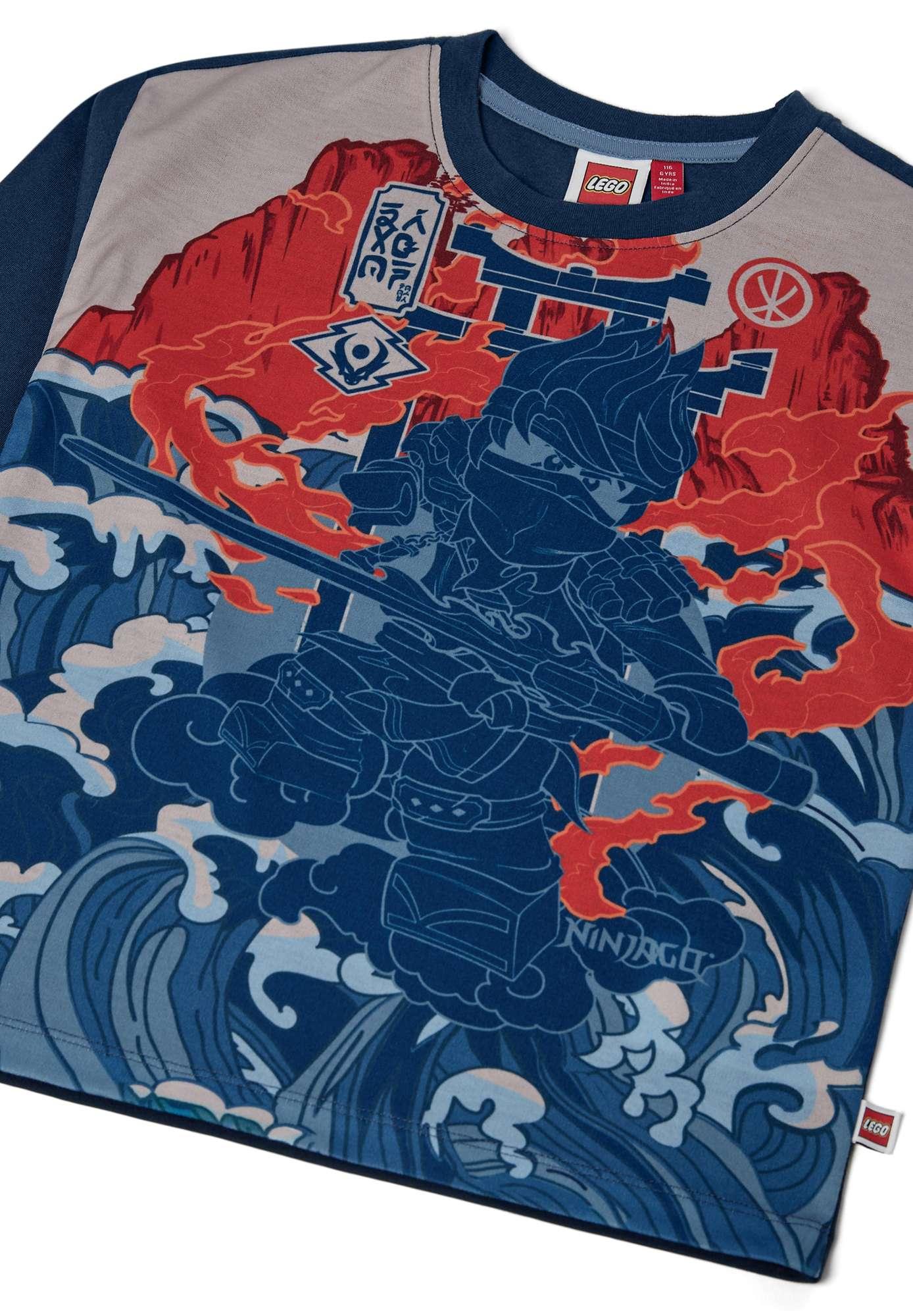 LEGO® NINJAGO® langærmet T-shirt LWTAJ 718 -LEGO®