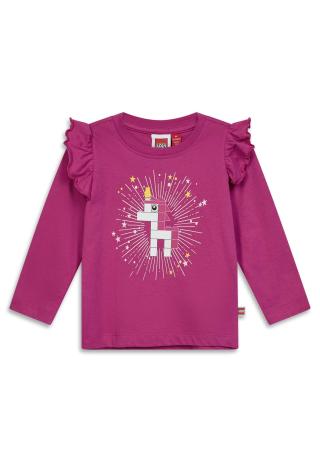 LEGO® langærmet T-shirt LWTULIP 700 - Fuchsia