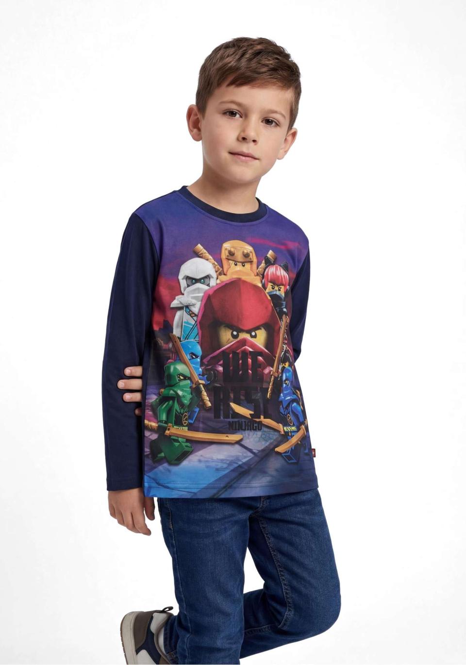 LEGO® NINJAGO® T-shirt langærmet - LWTAFFY 613 -LEGO® NINJAGO®