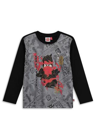 LEGO® NINJAGO® T-shirt langærmet - LWTAJ 221 - Sort