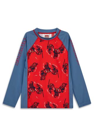 LEGO® NINJAGO® Bade T-shirt lang - LWAIKO 306 - Rød