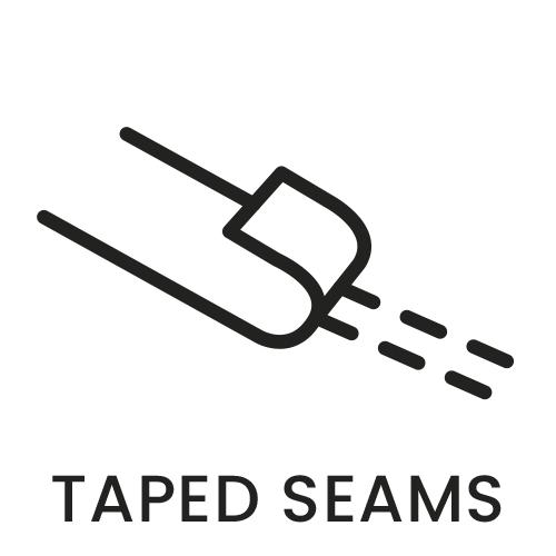 Ikon for tapede sømme.