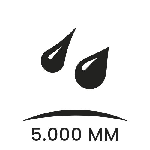 Ikon for 5.000 mm vandsøjletryk.